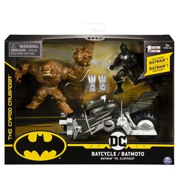 DC COMICS SPNM6055294 BATMAN BATYCLE: MOTO TANK BANE VS BATMAN