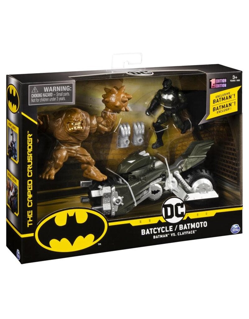 DC COMICS SPNM6055294 BATMAN BATYCLE: MOTO TANK BANE VS BATMAN