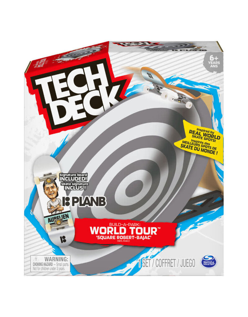 TECH DECK SPNM6055719/20127125 TECH DECK BUILD-A-PARK WORLD TOUR: SQUARE ROBERT-BAJAC