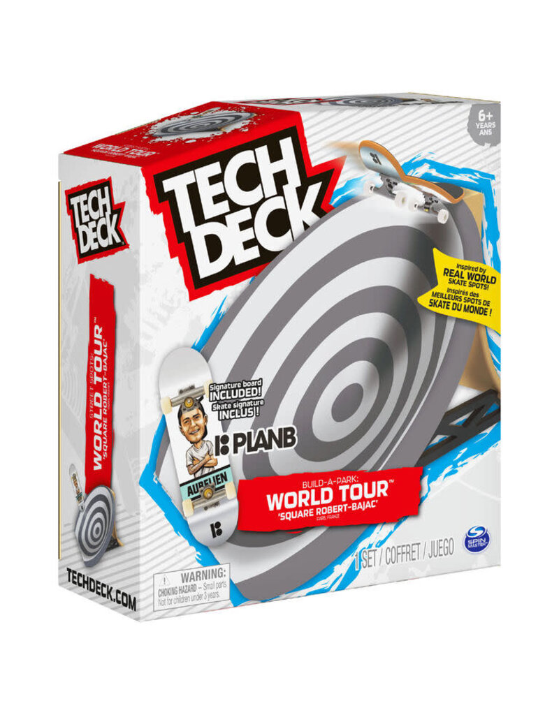 TECH DECK SPNM6055719/20127125 TECH DECK BUILD-A-PARK WORLD TOUR: SQUARE ROBERT-BAJAC