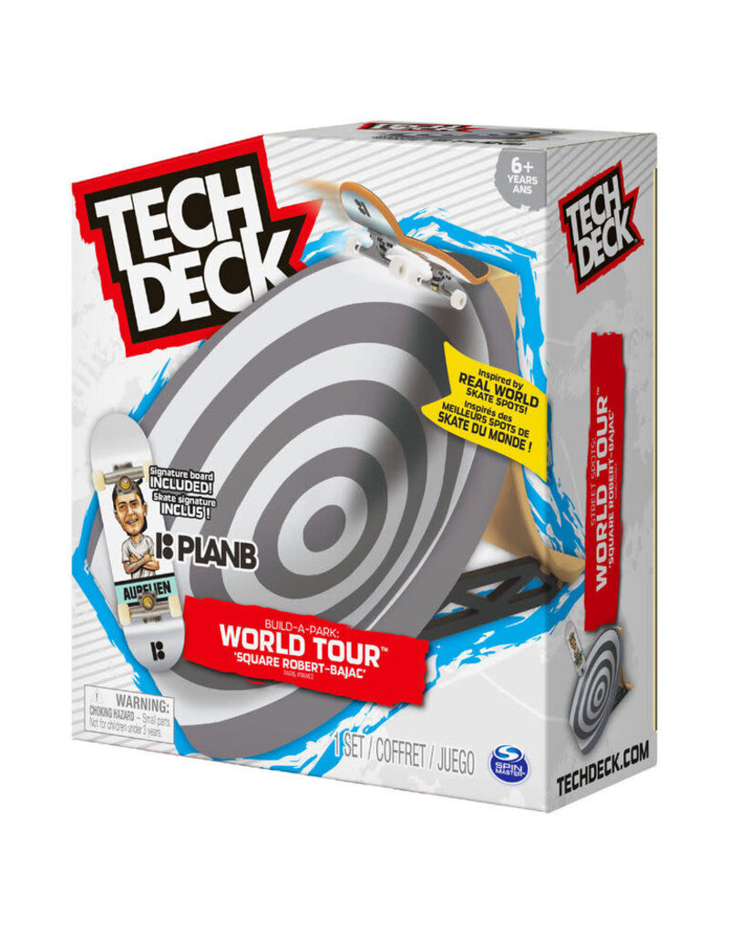 TECH DECK SPNM6055719/20127125 TECH DECK BUILD-A-PARK WORLD TOUR: SQUARE ROBERT-BAJAC