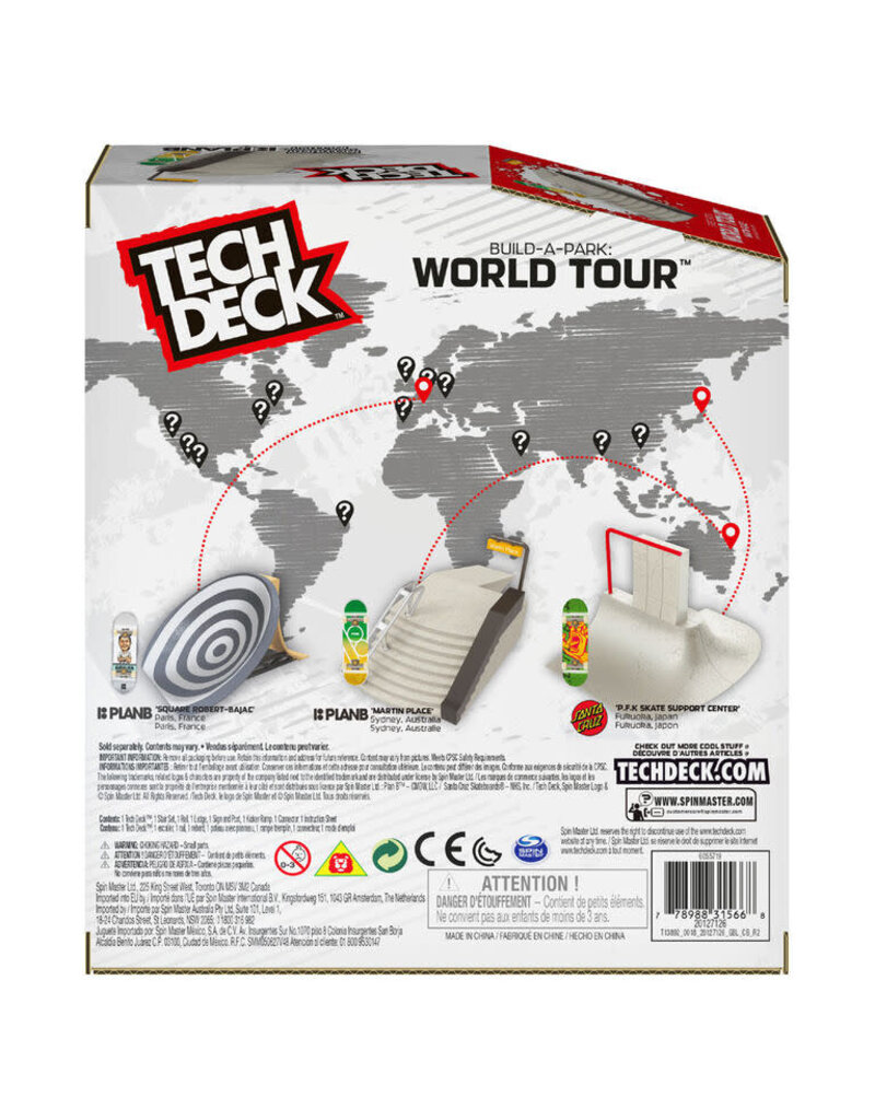 TECH DECK SPNM6055719/20127126 TECH DECK BUILD-A-PARK WORLD TOUR: MARTIN PLACE