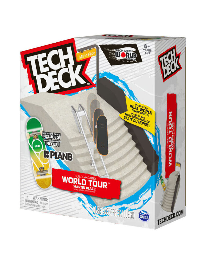 TECH DECK SPNM6055719/20127126 TECH DECK BUILD-A-PARK WORLD TOUR: MARTIN PLACE