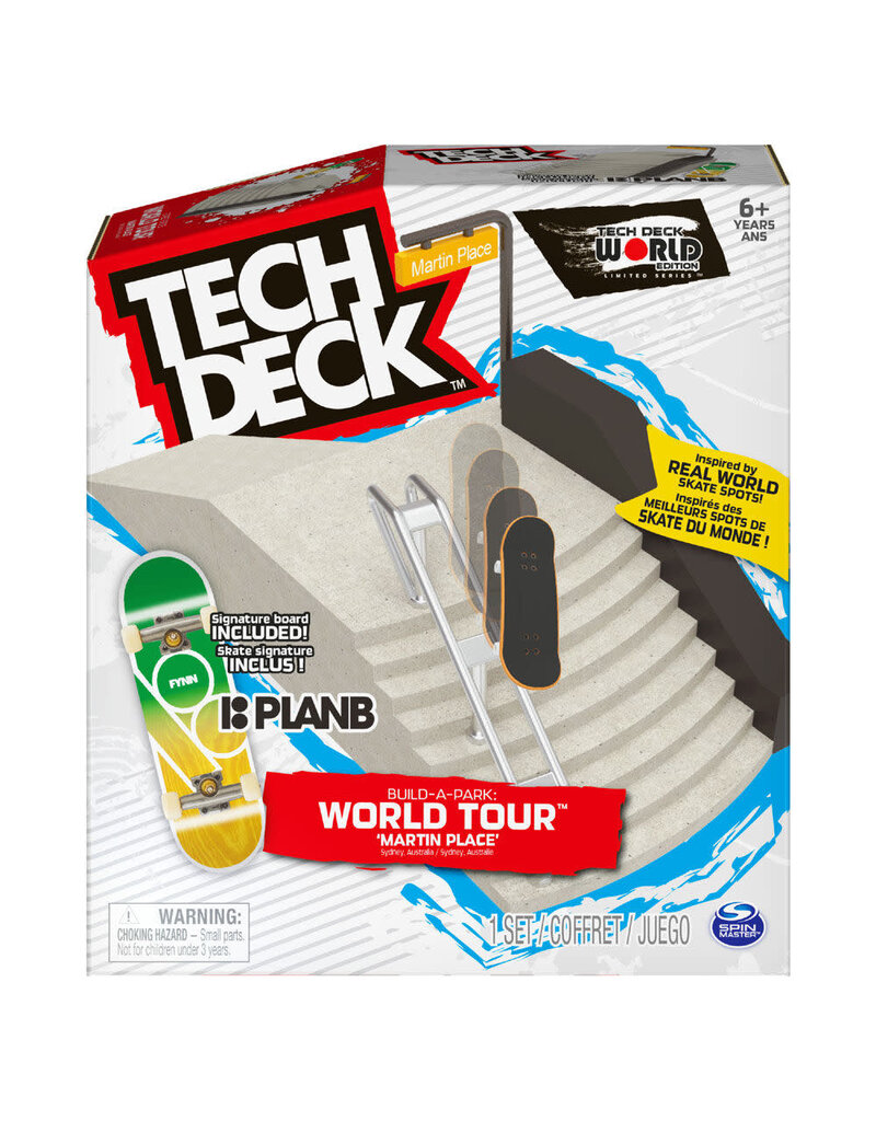 TECH DECK SPNM6055719/20127126 TECH DECK BUILD-A-PARK WORLD TOUR: MARTIN PLACE