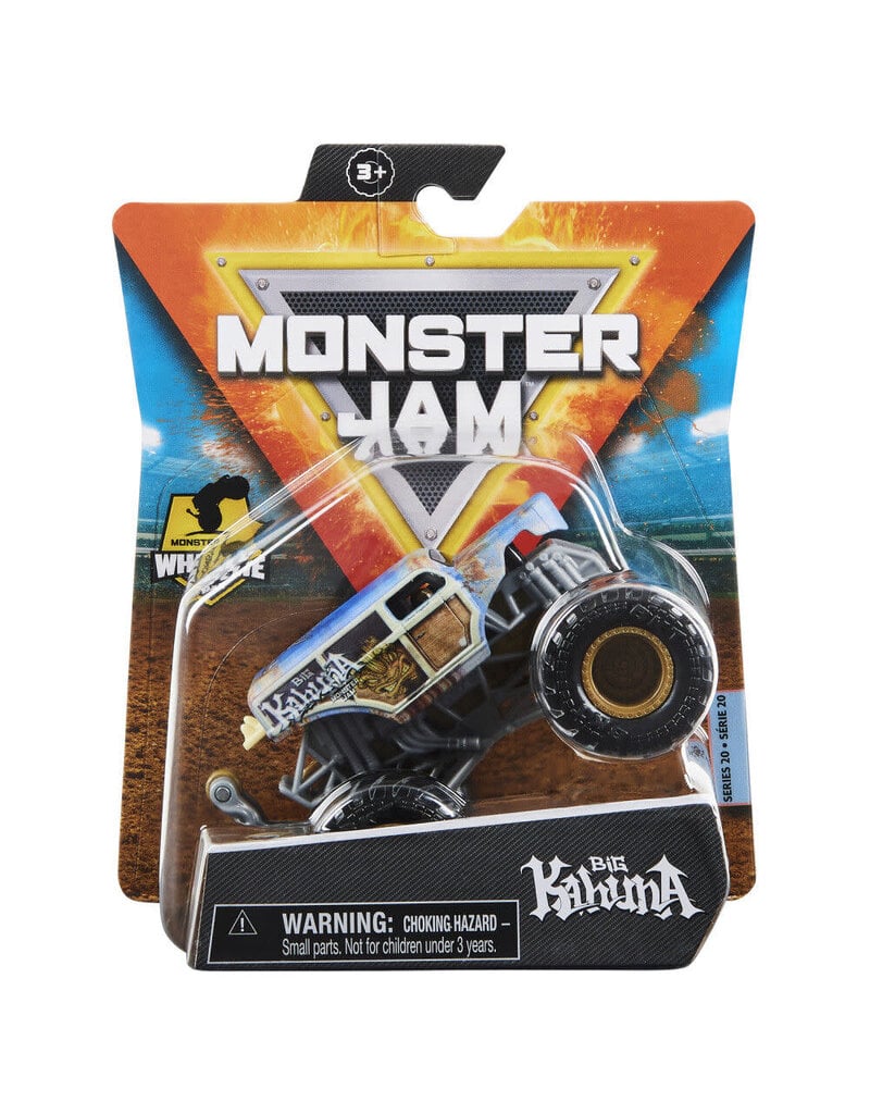 Monster Jam Wheelie Bar 1:64 Die-Cast Monster Truck - Big Kahuna