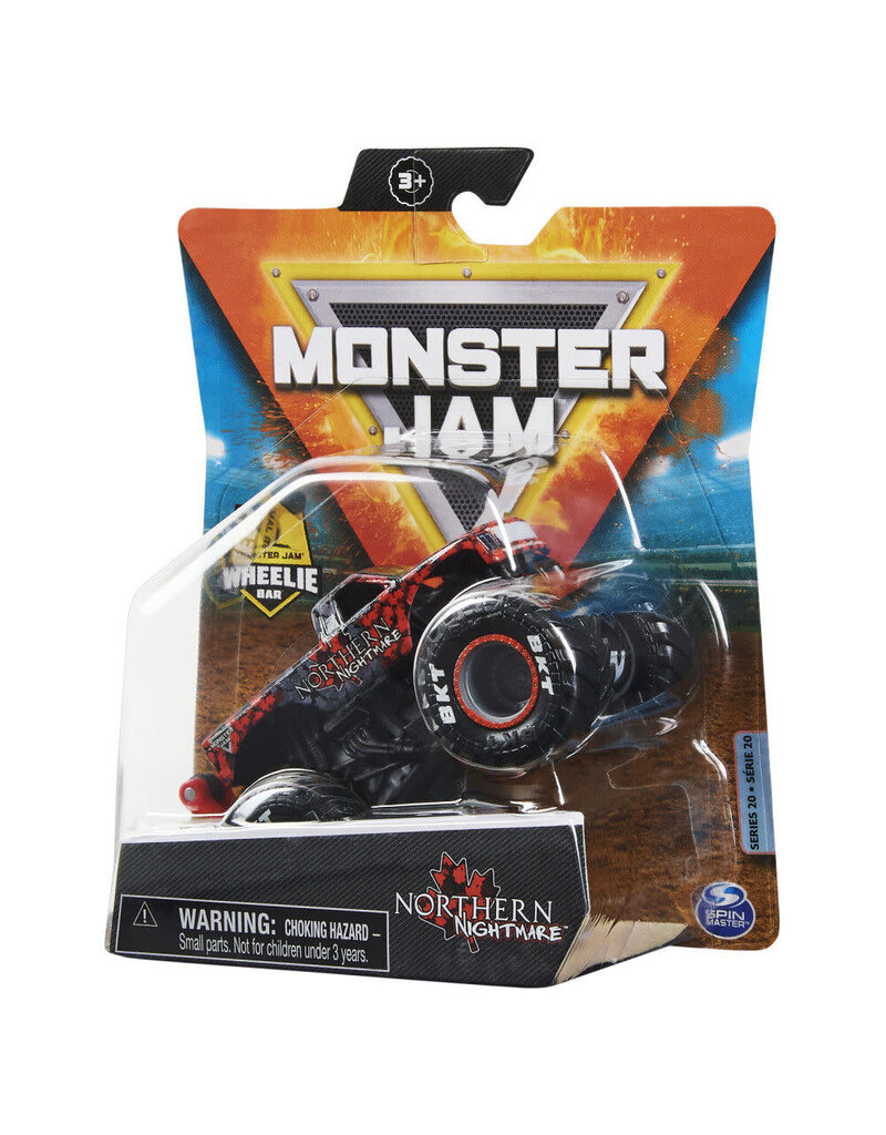 MONSTER JAM SPNM6055924/20129586 MONSTER JAM 1/64 SCALE NORTHERN NIGHTMARE