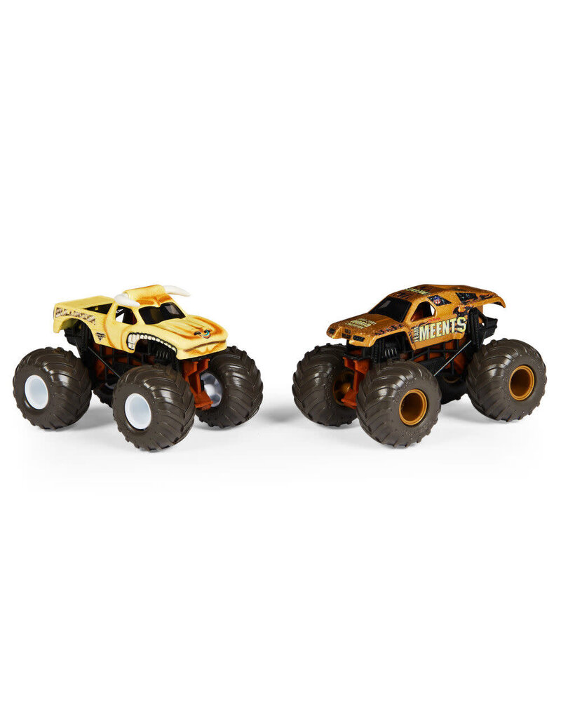 MONSTER JAM SPNM6055949/20129571 MONSTER JAM COLOR 1/64 CHANGING BULLDOZER VS THE MEENTS