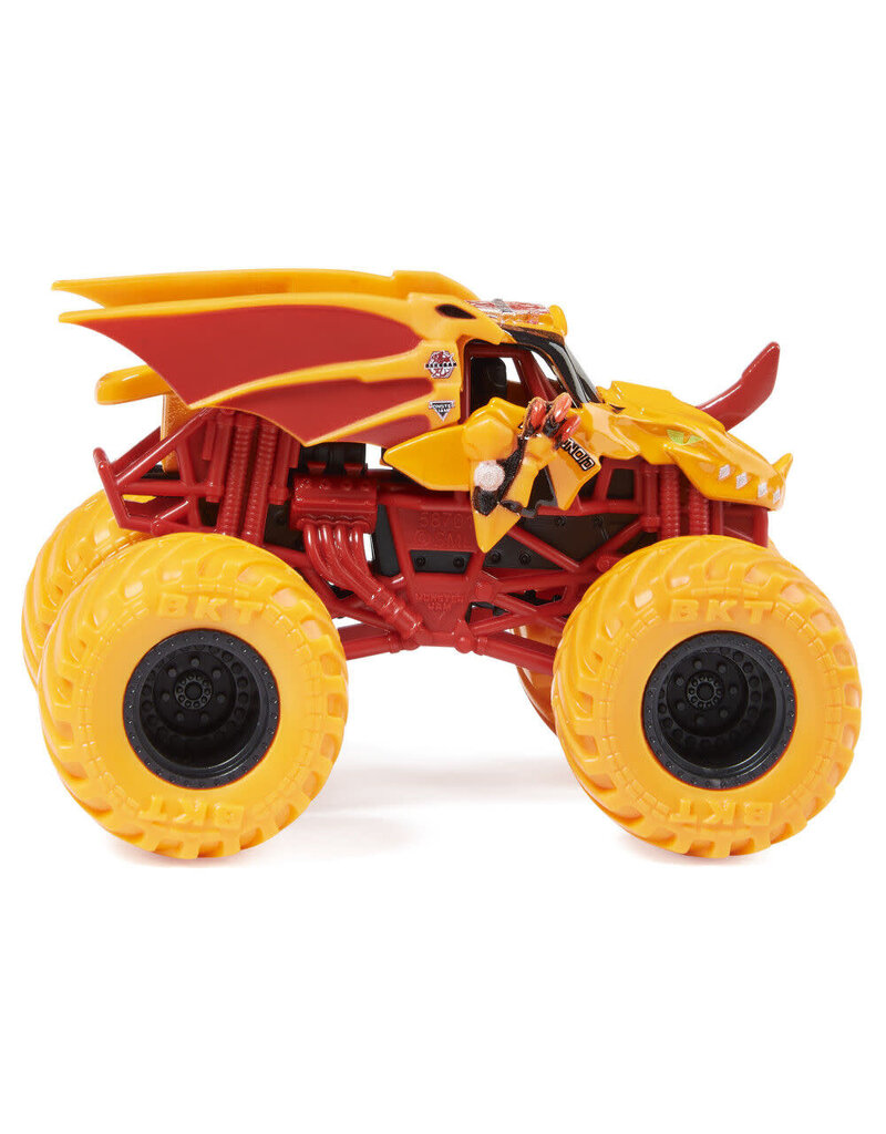 MONSTER JAM SPNM6064128/20136977 MONSTER JAM 1/64 SCALE ALIEN INVASION VS DRAGONOID