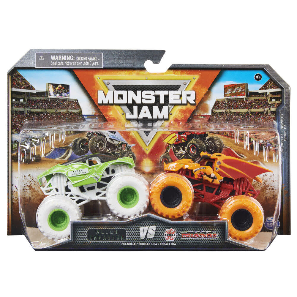 Spin Master Monster Jam Official Die-Cast Monster Trucks (Random Assortment)