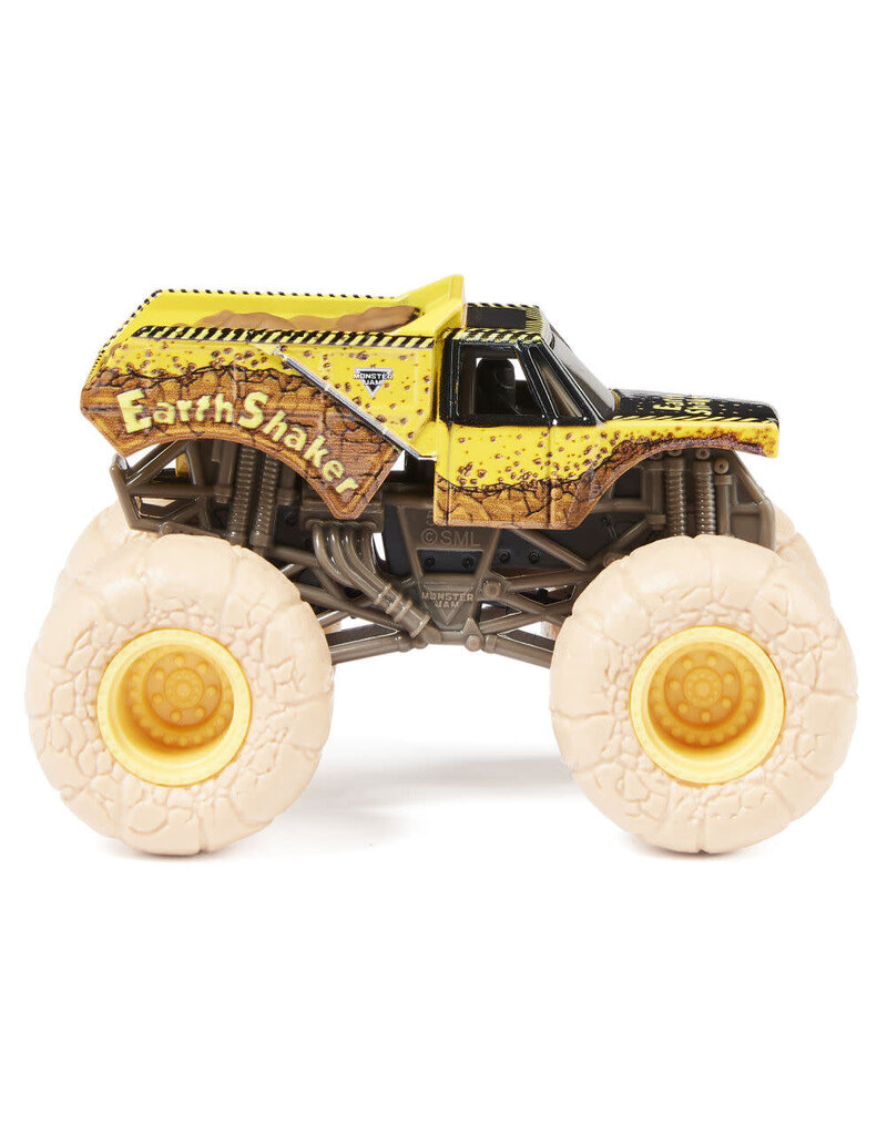 MONSTER JAM SPNM6064128/20136979 MONSTER JAM 1/64 SCALE EARTHSHAKER VS MAX-D