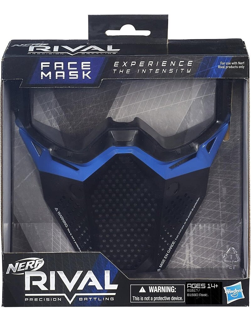 HASBRO HAS B1590/B1617 NERF RIVAL FACE MASK: BLUE