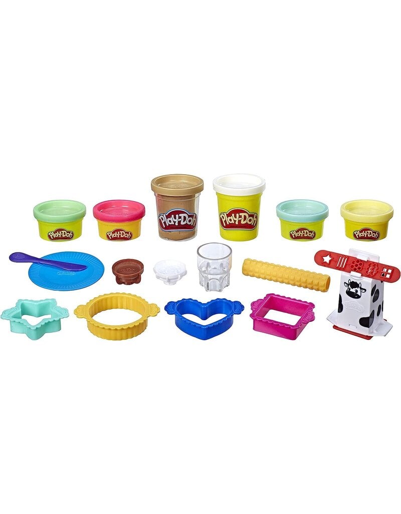 HASBRO HAS E5471 PLAY-DOH KITCHEN CREATION: MILK 'N COOKIES SET