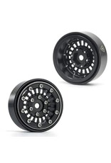 TREAL TRLX00392SURR SCX24 WHEELS 1.0 BEADLOCK 27.3G TYPE C BLACK (4)