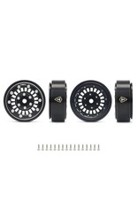 TREAL TRLX00392SURR SCX24 WHEELS 1.0 BEADLOCK 27.3G TYPE C BLACK (4)