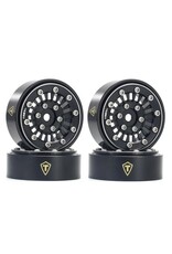 TREAL TRLX00392SURR SCX24 WHEELS 1.0 BEADLOCK 27.3G TYPE C BLACK (4)