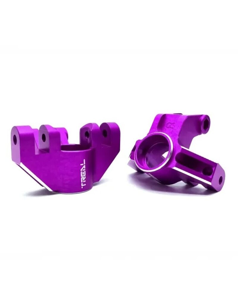 TREAL TRLX003E7EI9L ALUMINUM FRONT STEERING KNUCKLE FOR LMT PURPLE