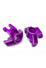 TREAL TRLX003E7EI9L ALUMINUM FRONT STEERING KNUCKLE FOR LMT PURPLE