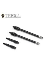 TREAL TRLX003Q58S2J STEEL REAR CVD SHAFTS FOR SCX24 PORTAL AXLES