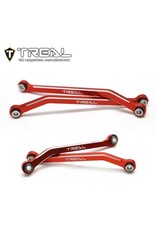 TREAL TRLX003Q5IIA1 7075 HIGH CLEARENCE LINK SET LOWER LINKS TRX-4M RED