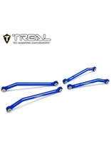TREAL TRLB07GN5Y4X8 7075 REAR AXLE MOUNT SET 3 DEGREE FOR LMT BLUE
