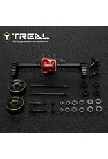 TREAL TRLX003TLIV3L TRX-4M REAR PORTAL AXLES COMPLETE KIT BLACK