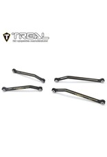 TREAL TRLX003SDIAVD BRASS HIGH CLEARENCE LINK SET LOWER LINK FOR TRX-4M BLACK
