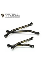 TREAL TRLX003SDIAVD BRASS HIGH CLEARENCE LINK SET LOWER LINK FOR TRX-4M BLACK