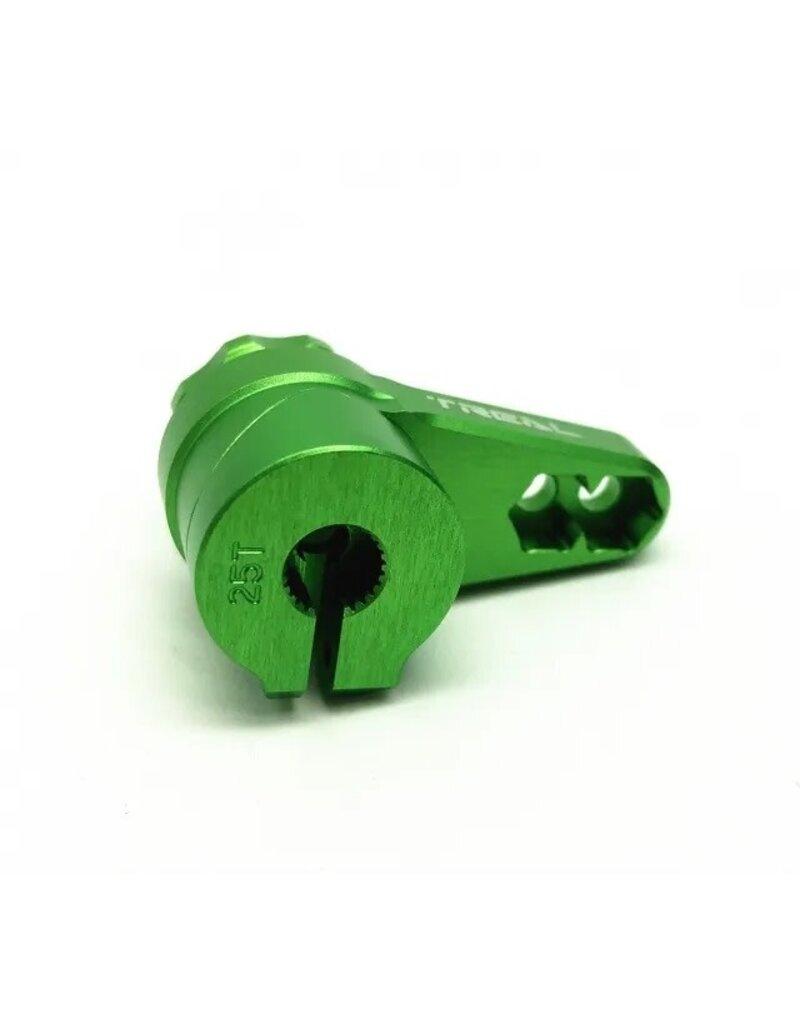 TREAL TRLX002V2SXFZ 7075 SERVO SAVER SET 25T FOR LMT: GREEN