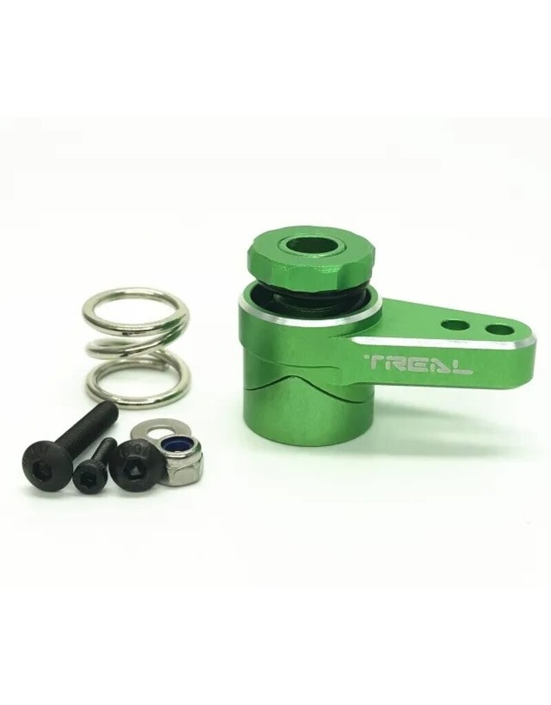 TREAL TRLX002V2SXFZ 7075 SERVO SAVER SET 25T FOR LMT: GREEN