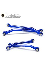 TREAL TRLX003Q5LLLT 7075 HIGH CLEARENCE LINK SET LOWER LINKS FOR TRX-4M BLUE