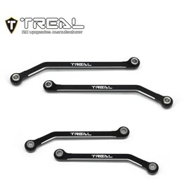 TREAL TRLX003Q5LLN7 7075 HIGH CLEARENCE LINK SET LOWER LINKS FOR TRX-4M BLACK