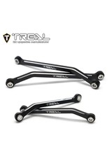 TREAL TRLX003Q5LLN7 7075 HIGH CLEARENCE LINK SET LOWER LINKS FOR TRX-4M BLACK