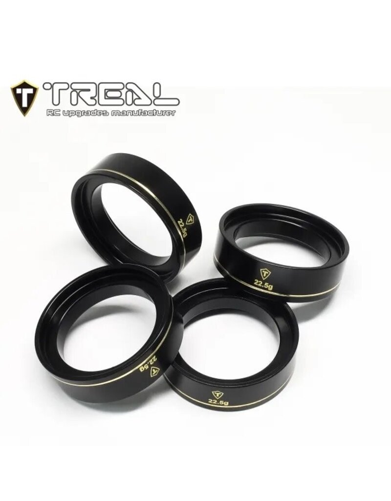 TREAL TRLX003TBNMIP BRASS WHEEL RING WEIGHT FOR INTERNAL BEADLOCK CLAMP RING FIT TRX-4M