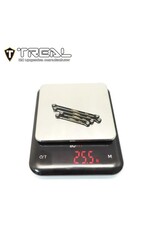 TREAL TRLX003SDHD7F BRASS UPPER LINK SET FOR TRX-4M BLACK