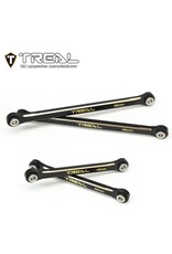 TREAL TRLX003SDHD7F BRASS UPPER LINK SET FOR TRX-4M BLACK