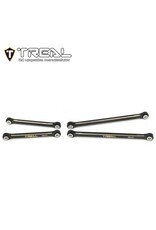 TREAL TRLX003SDHD7F BRASS UPPER LINK SET FOR TRX-4M BLACK