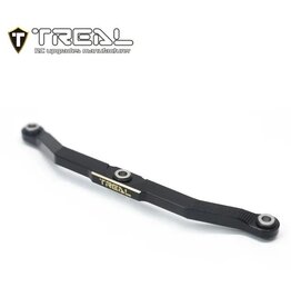 TREAL TRLX003QSAC4X BRASS FRONT STREEING LINK FOR TRX-4M BLACK