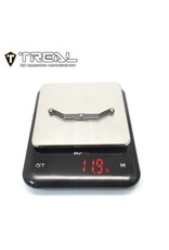 TREAL TRLX003QSAC4X BRASS FRONT STREEING LINK FOR TRX-4M BLACK