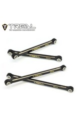 TREAL TRLX003SDF935 BRASS LOWER LINK SET FOR TRX-4M BLACK