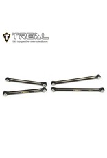 TREAL TRLX003SDF935 BRASS LOWER LINK SET FOR TRX-4M BLACK