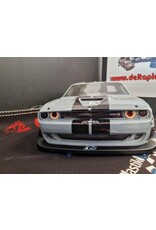 DELTA PLASTIK USA DP8517/2DM HELLFIRE BODY 1/7 SCALE BODY: CLEAR