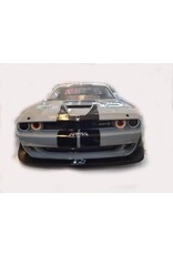 DELTA PLASTIK USA DP8517/2DM HELLFIRE BODY 1/7 SCALE BODY: CLEAR