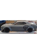 DELTA PLASTIK USA DP8517/2DM HELLFIRE BODY 1/7 SCALE BODY: CLEAR