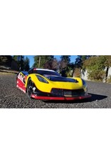 DELTA PLASTIK USA DP8503/2 CORVETTE CR7 1/7 SCALE BODY: CLEAR (NO WING DECAL OR MASKS)