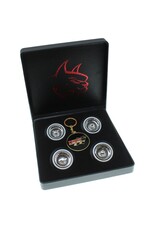 REDCAT RACING RER17088 DAYTON WIRE WHEEL SET CHROME 4PCS