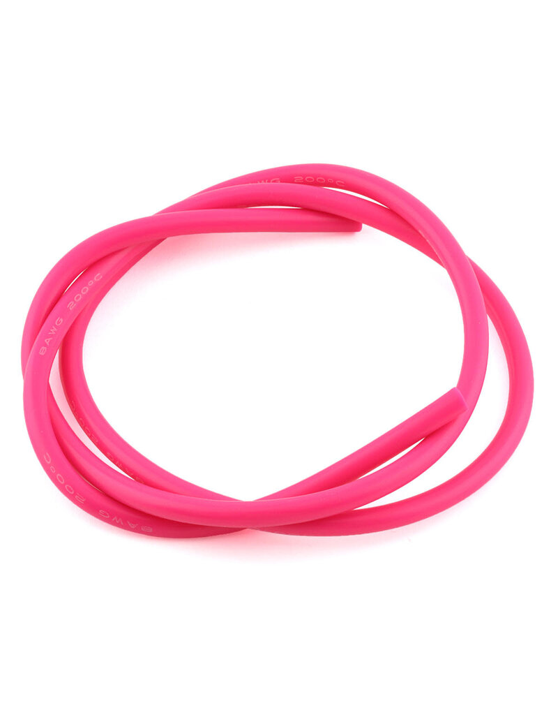 DRAG RACE CONCEPTS DRC-930.12 SILICONE WIRE (NEON PINK) (1 METER) (8AWG)