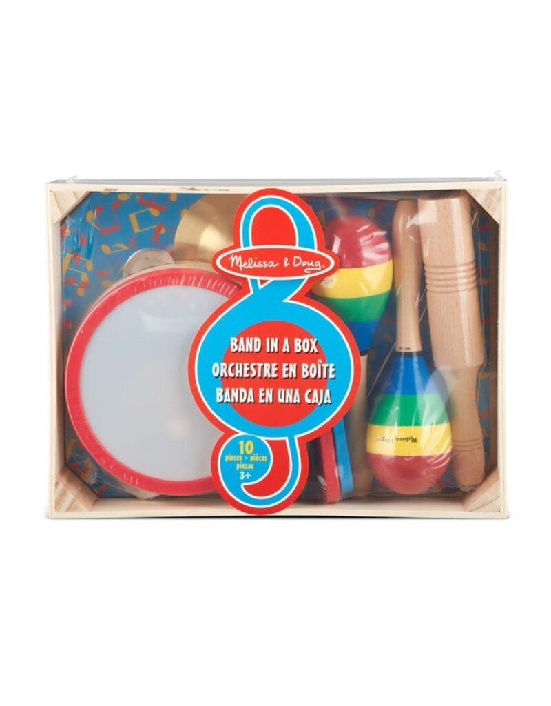 MELISSA & DOUG MD488 BAND-IN-A-BOX CLAP! CLANG! TAP!