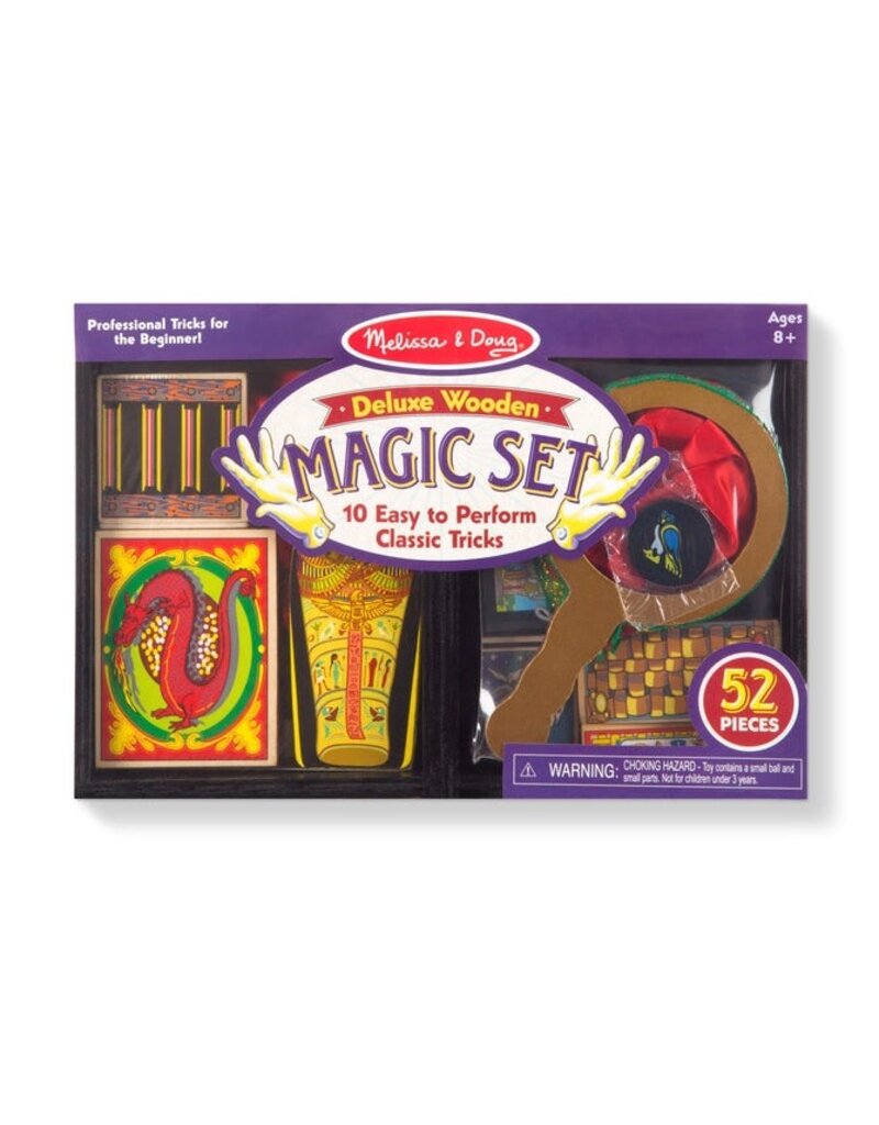 MELISSA & DOUG MD1170 DELUX WOODEN MAGIC SET