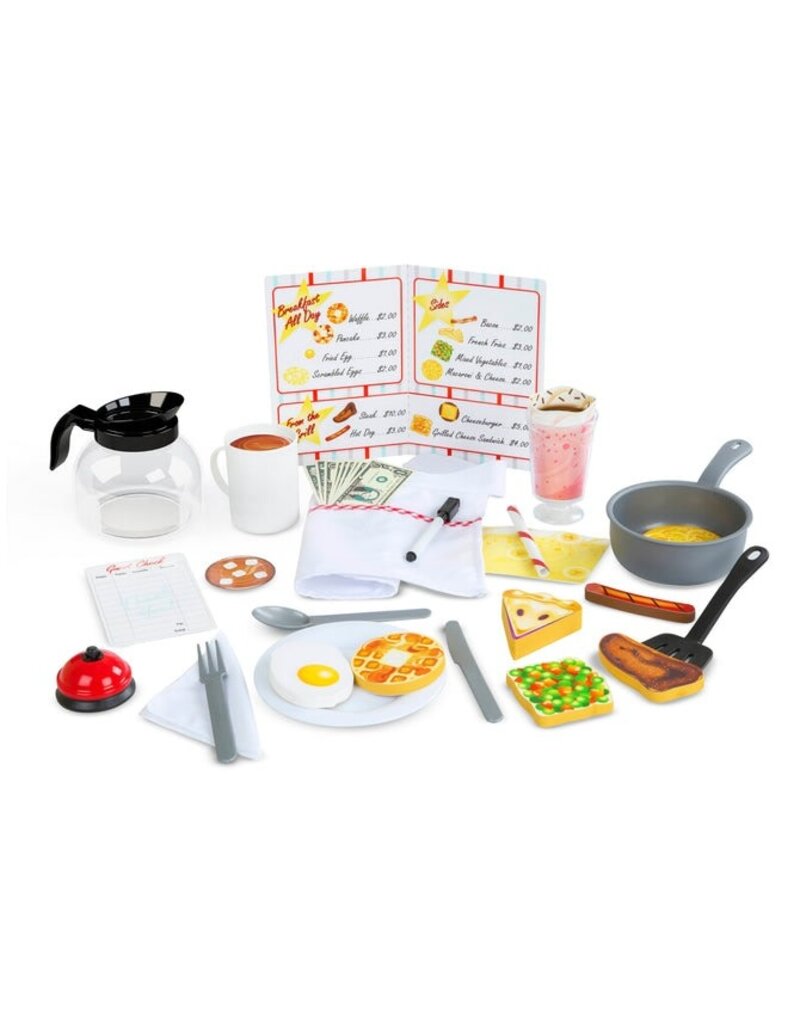 MELISSA & DOUG MD5188 STAR DINER RESTAURANT PLAY SET