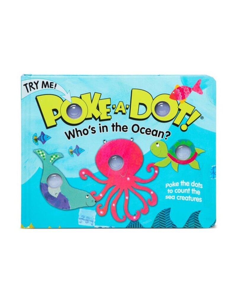 MELISSA & DOUG MD31342 POKE-A-DOT WHO'S IN THE OCEAN